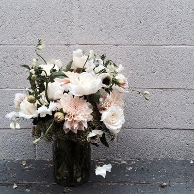 Our white arrangements are always a hit