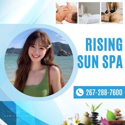 Rising Sun Spa
 34 W Lancaster Ave, Paoli, PA 19301
 Call us at 267-288-7600