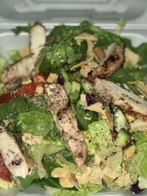 Fattoosh Tawook Salad