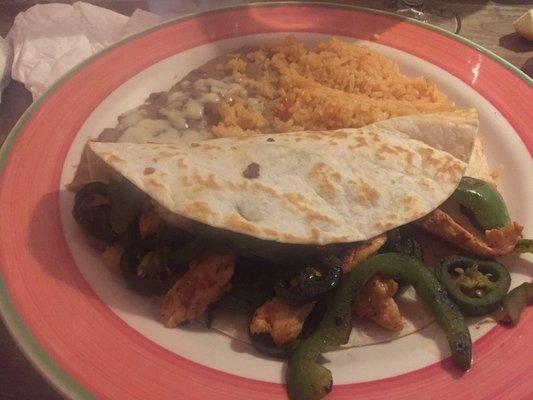 Special Quesadilla Fajita