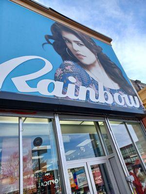 The front of the store on 167 and Jerome Ave.