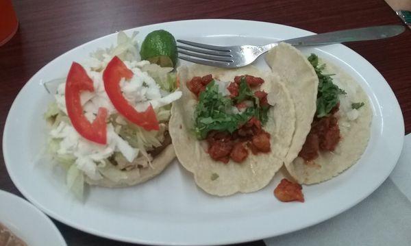 Vege Sope, Tacos carnita, pastor