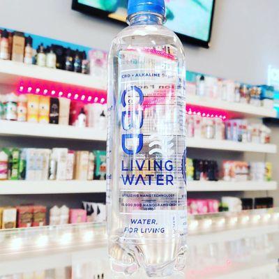 CBD Living Water 10mg of CBD
@cbdlivingwater 
In Stock at VaporBuy