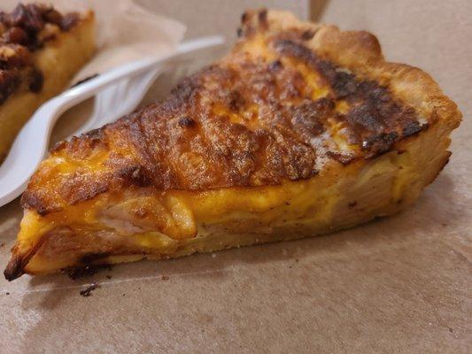 Ham cheddar quiche