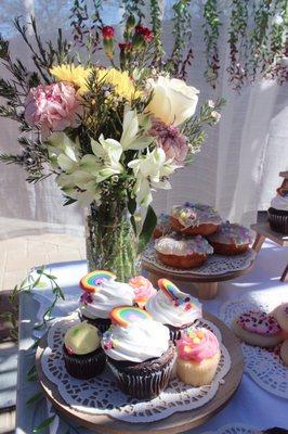 Special Sprinkle Cake Donuts