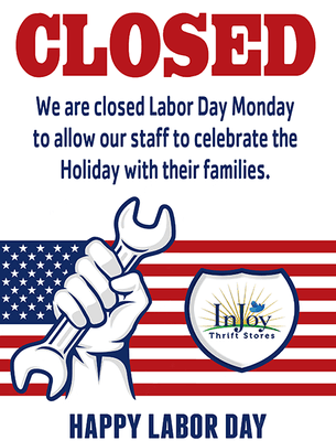 We will be closed for Labor Day, September 2, 2024 to allow our staff to celebrate the Holiday with their families.  We will be open normal