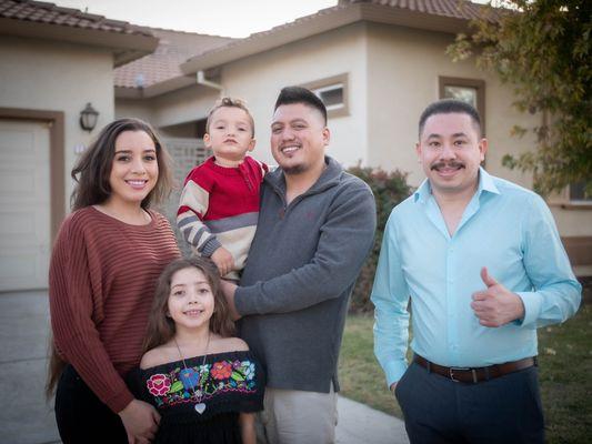 Closing photos for real estate agent Jose Lopez