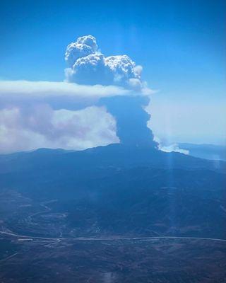 The Airport Fire (9300+ acres burned so far 9/10/24)