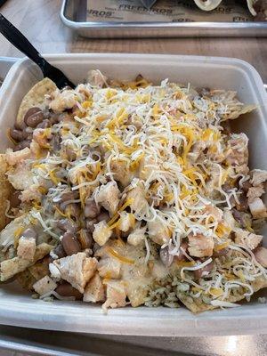 Chicken nachos