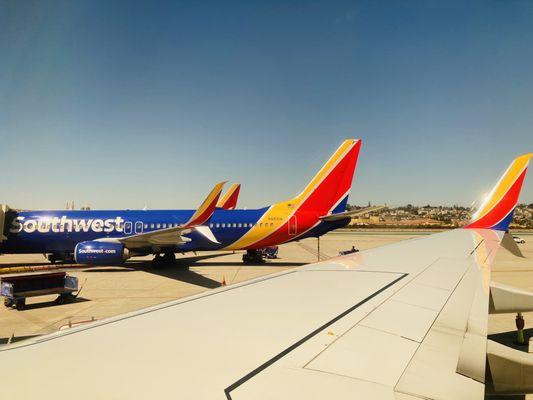 Southwest planes at San Diego Terminal 1