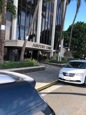 Front entrance to chiropractor