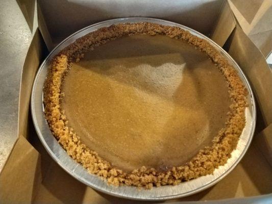 Maple Bourbon Pumpkin Pie