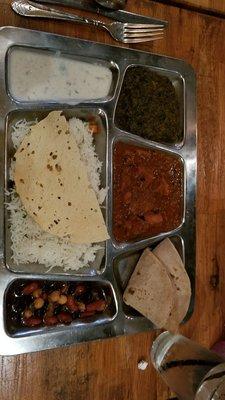 Punjabi thali!