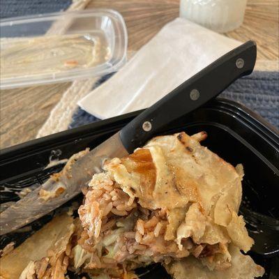 Jerk Chicken Burrito