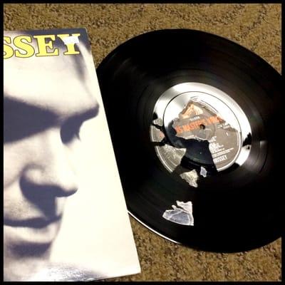 I was stoked to find Morrissey's "Viva Fate" ... until I flipped it over and found ... this. LOL what? Suffice it to say, I passed. ;)