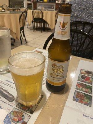 Singha beer