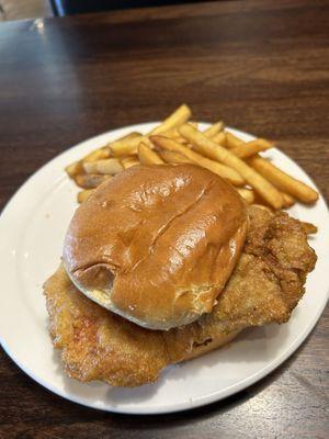 Breaded tenderloin