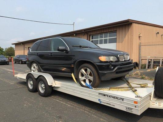 2003 BMW X5 used parts.