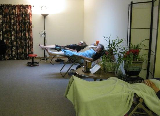 Relaxing affordable acupuncture at Community Acupuncture Albuquerque