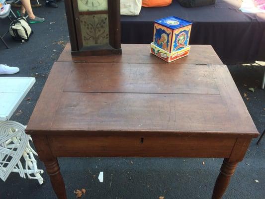 Closed 1880s desk