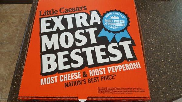 Little Caesars Pizza Box