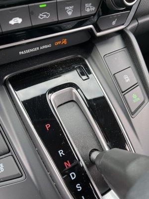 Dirty gear shift