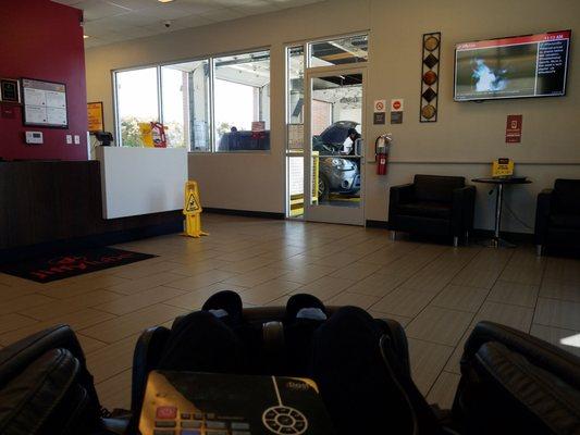 View from this lovely chair hands down makes spending any extra money so easy I tell you makes me forget everything!!!