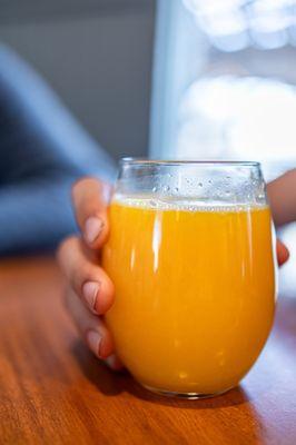 Fresh-Squeezed OJ ($6.50)