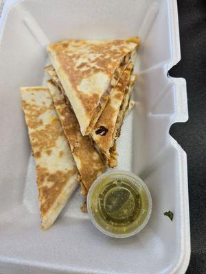 Chicken quesadilla