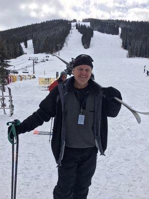 Skiing at Copper Mountain