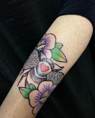 Tattoo done by Brittany.