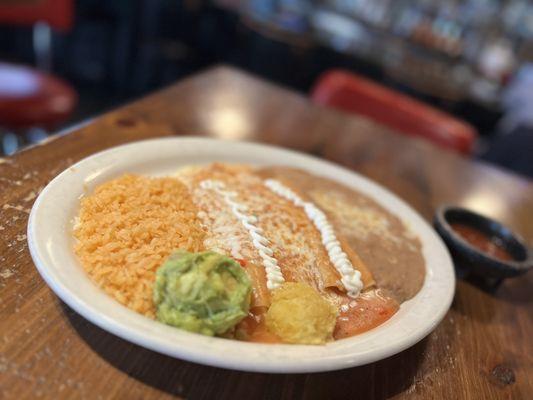 Enchiladas Rancheras