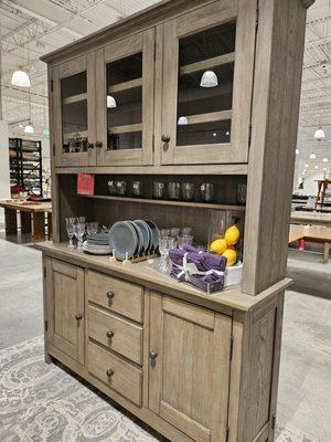 Dining room wall unit.