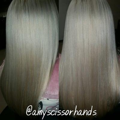 Platinum blonde by Amy