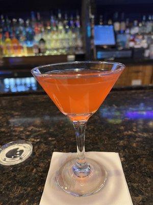 Cherry sour martini