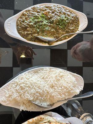 Saag paneer