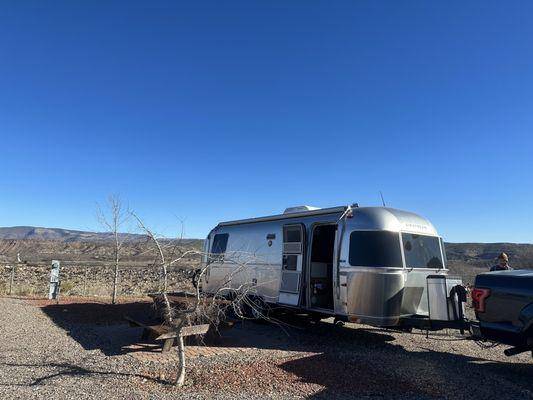 The Cozy view, site 12 (25 foot rv)