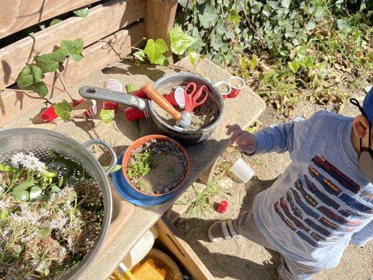 Mud kitchen - what can we get you?