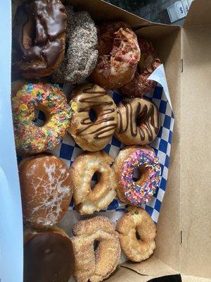 The donuts my family and I chose