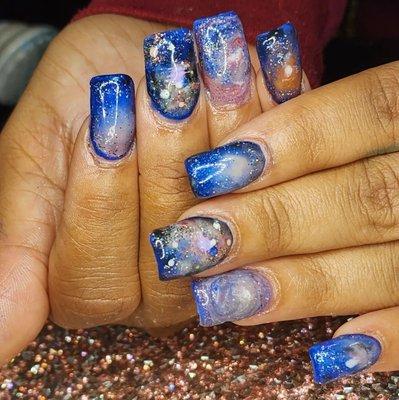 Galaxy nails