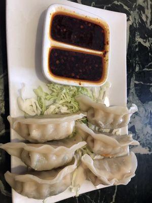 Steamed dumplings