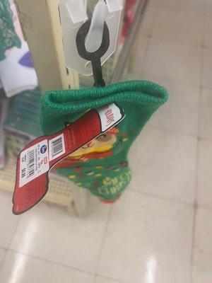 For sale: one random Christmas sock.