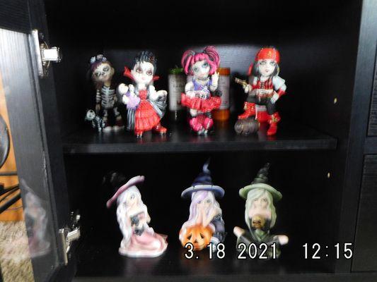 Some of my figurines from TIna's This & That