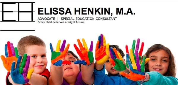 Elissa Henkin, MA | Advocate & Special Education Consultant | Thousand Oaks CA | http://elissahenkin.com