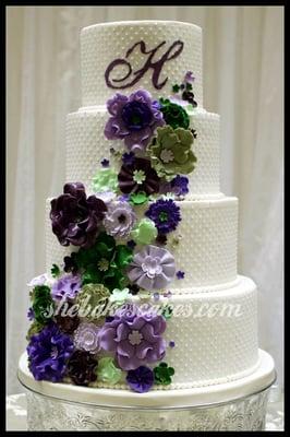 Gorgeous wedding cake!