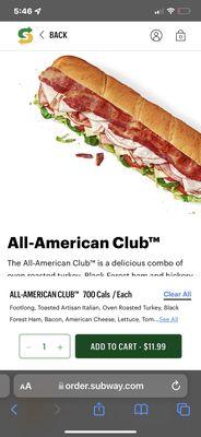 All American Club as is should be made