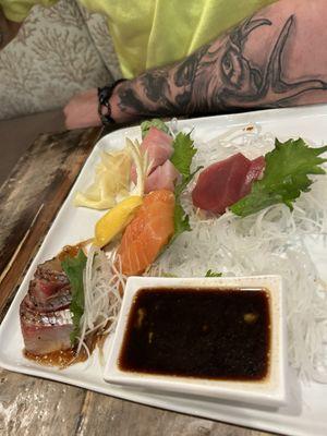 Sashimi platter