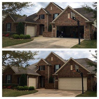 Roof cleaning Katy tx