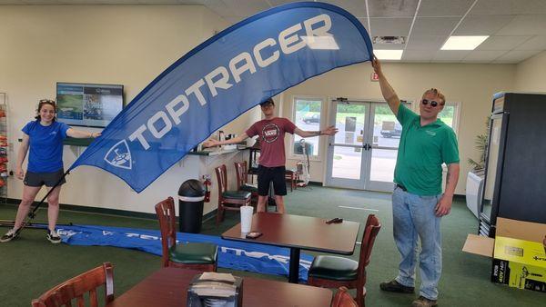 Toptracer range in North Ridgeville, Ohio.  A true game changer!