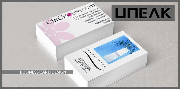 business card design